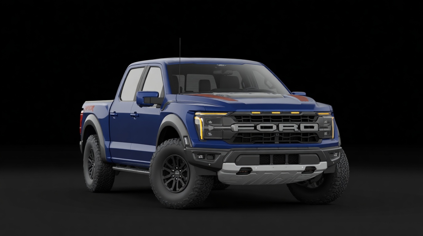 Ford F-150 Raptor Truck free 3D printable STL