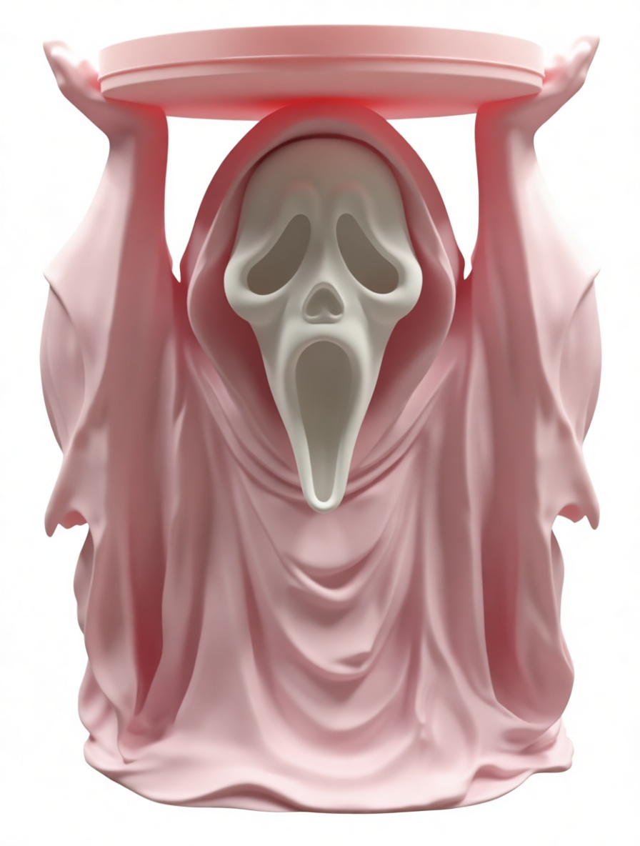 Ghostface Mask Figurine free 3D printable STL