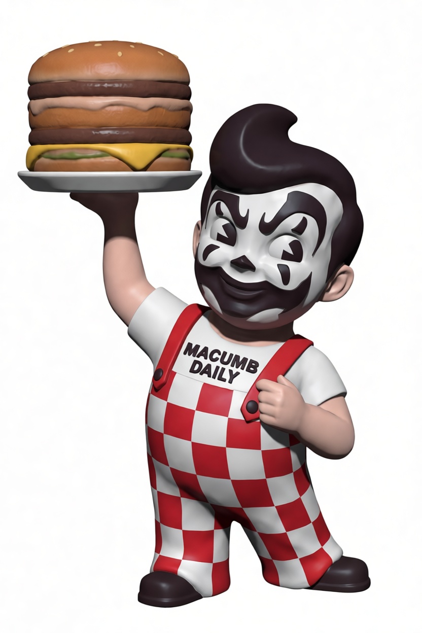 Big Boy Mascot Figurine free 3D printable STL