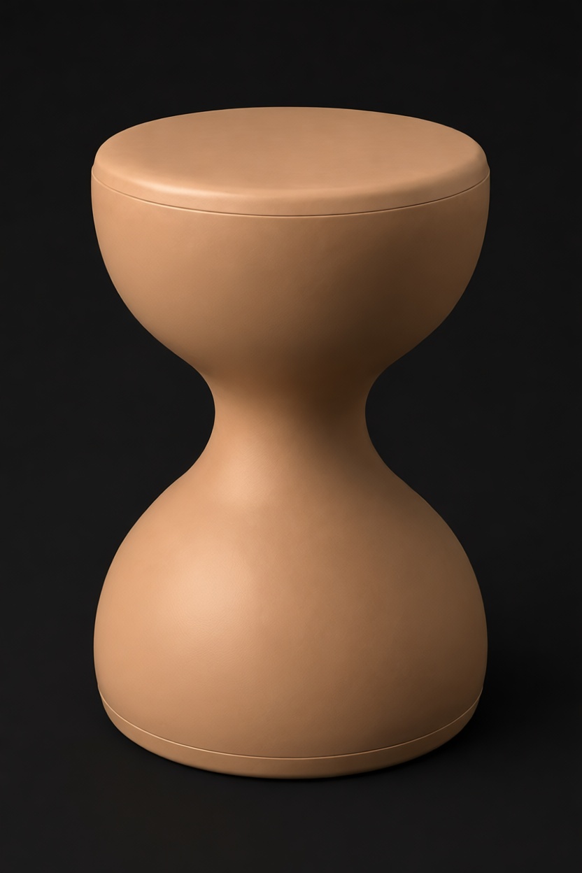 Hourglass Stool Model free 3D printable STL