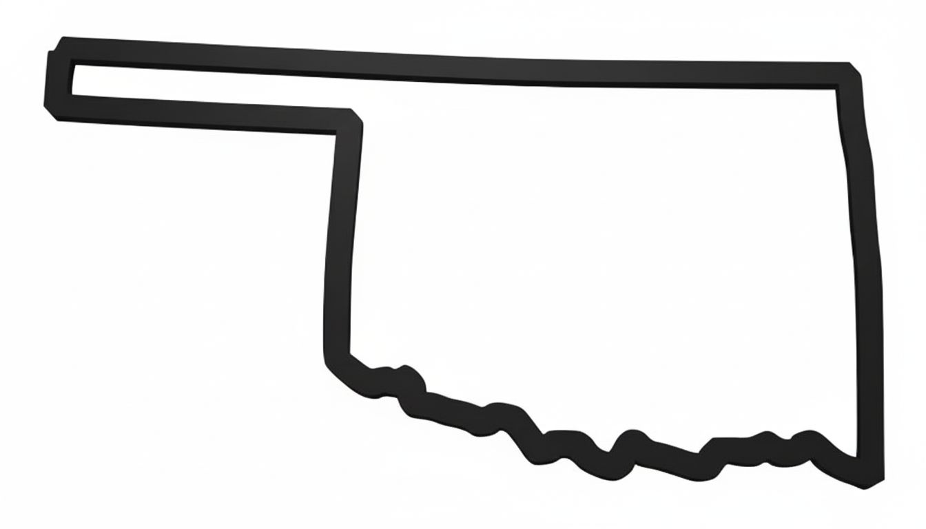Oklahoma State Outline free 3D printable STL