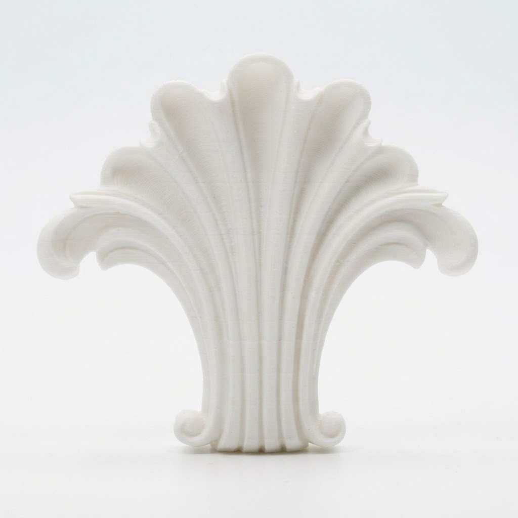 Acanthus Leaf Ornament free 3D printable STL