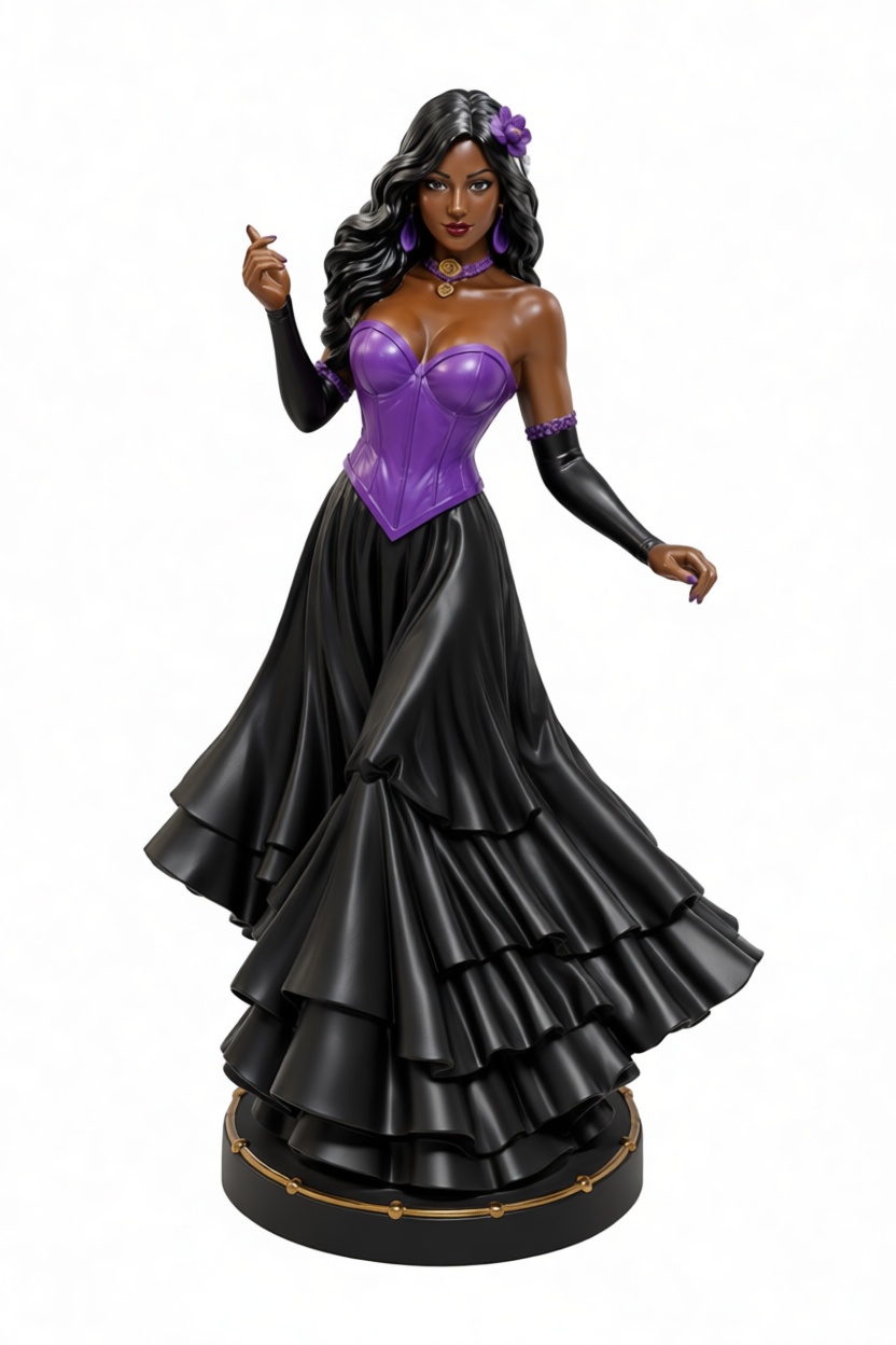 Flamenco Dancer Figurine free 3D printable STL