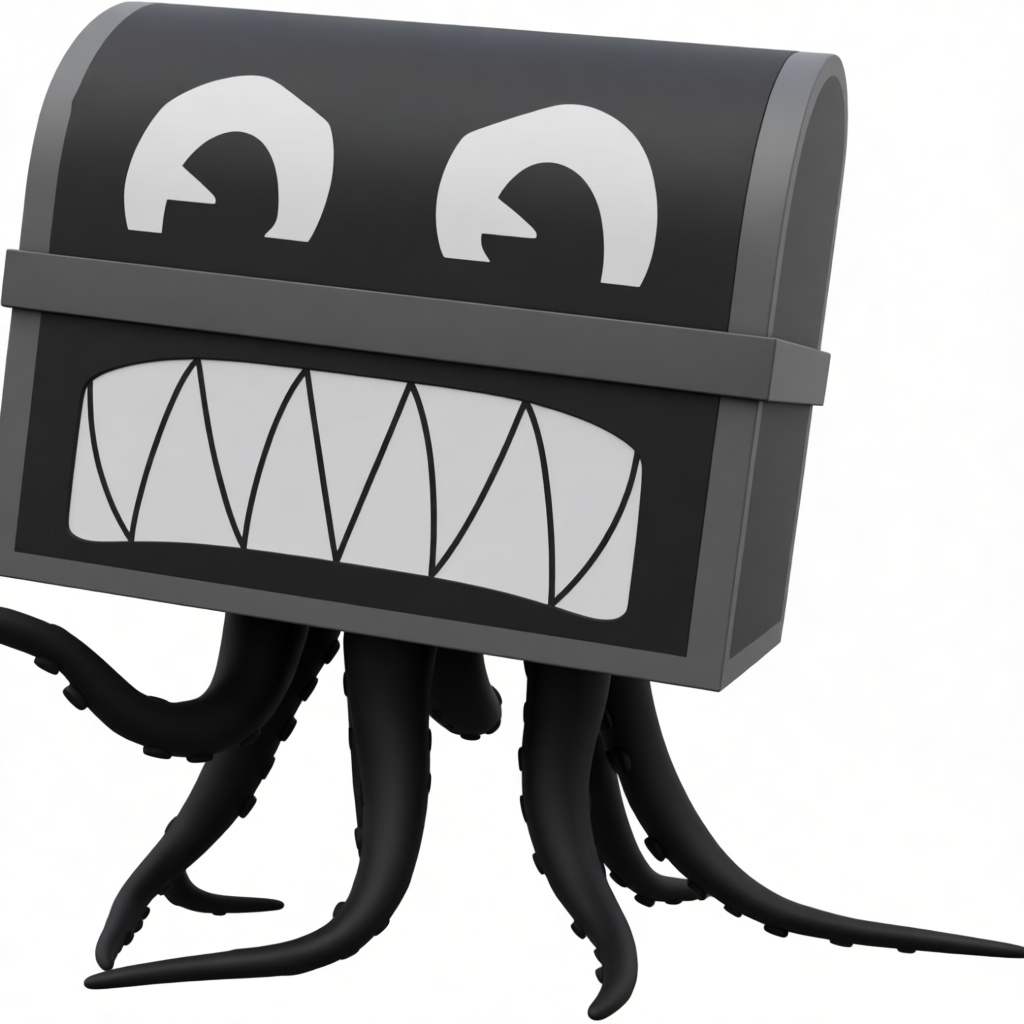 Mimic Monster Figurine free 3D printable STL