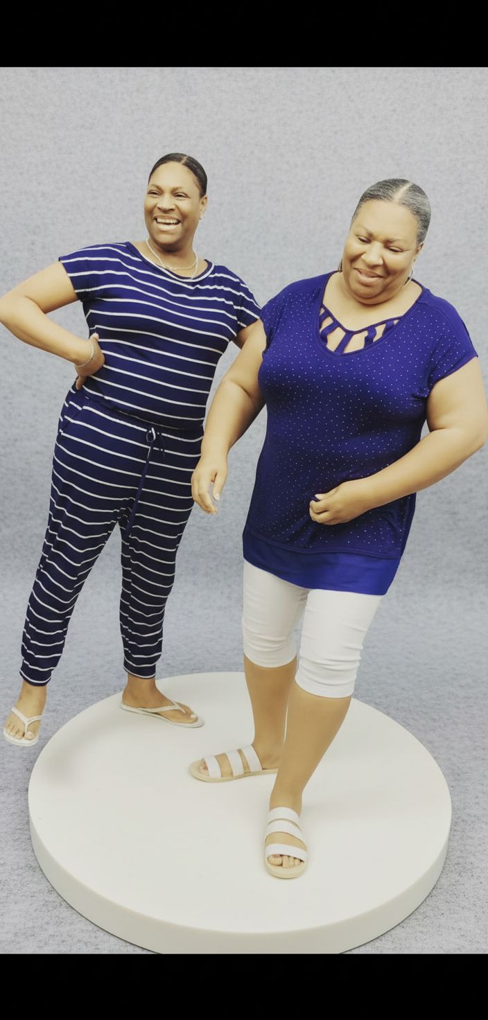 Custom Dual Portrait Figurines free 3D printable STL