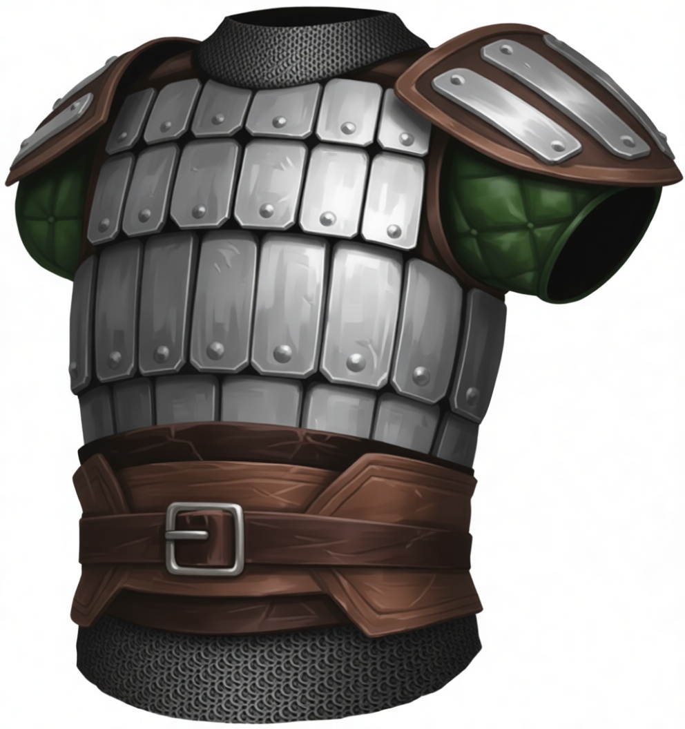 Lamellar Armor Model free 3D printable STL