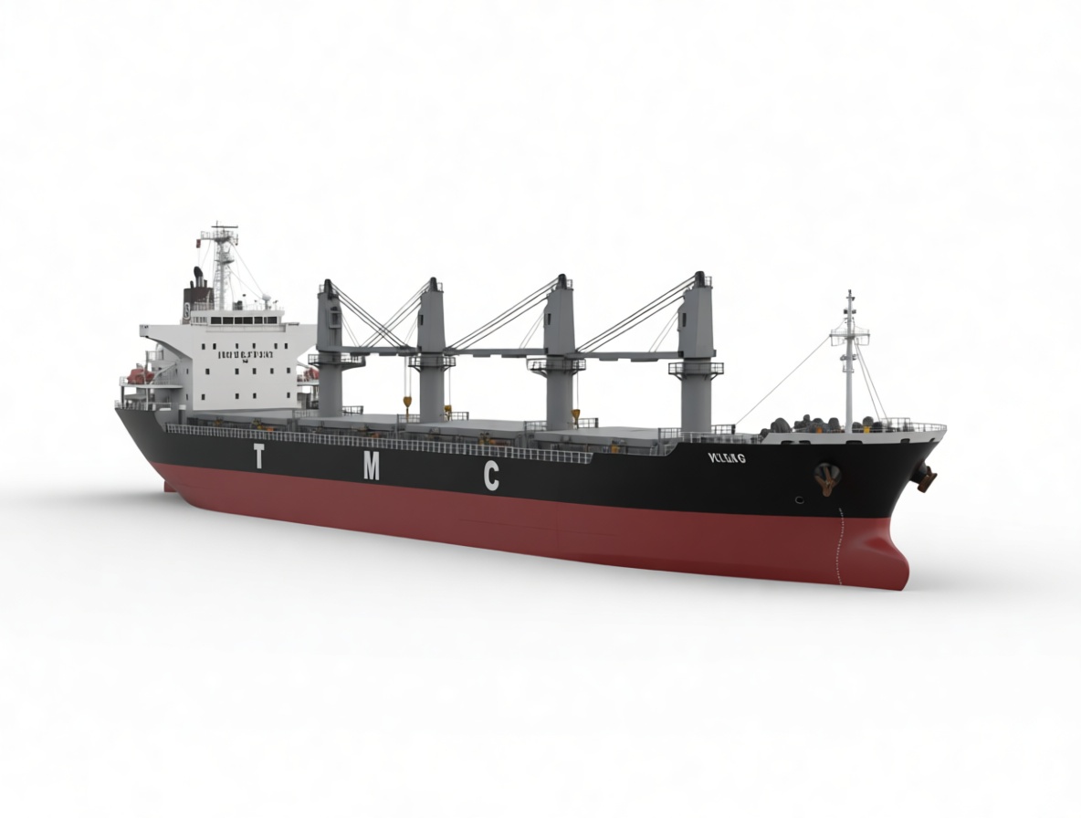 Bulk Carrier Ship Model - Free 3D Printable STL File