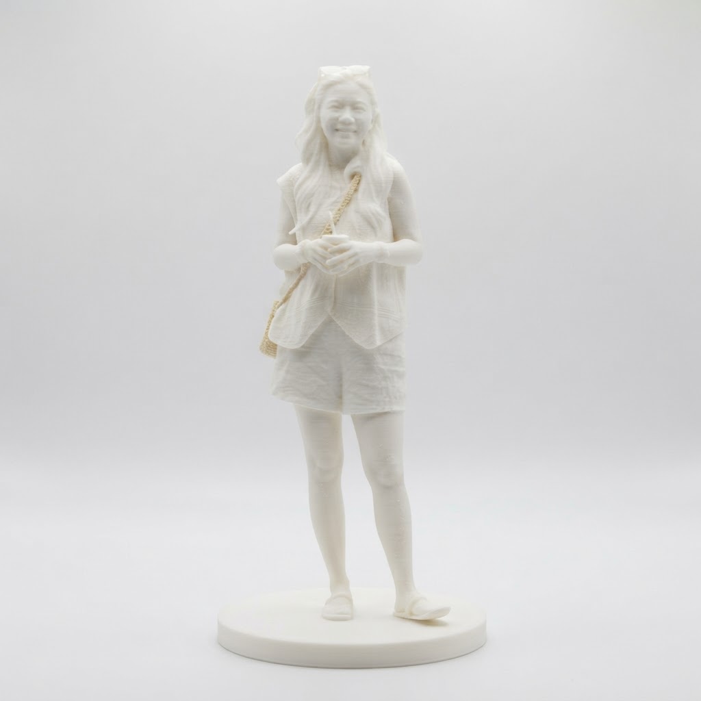 Standing Woman Figurine free 3D printable STL