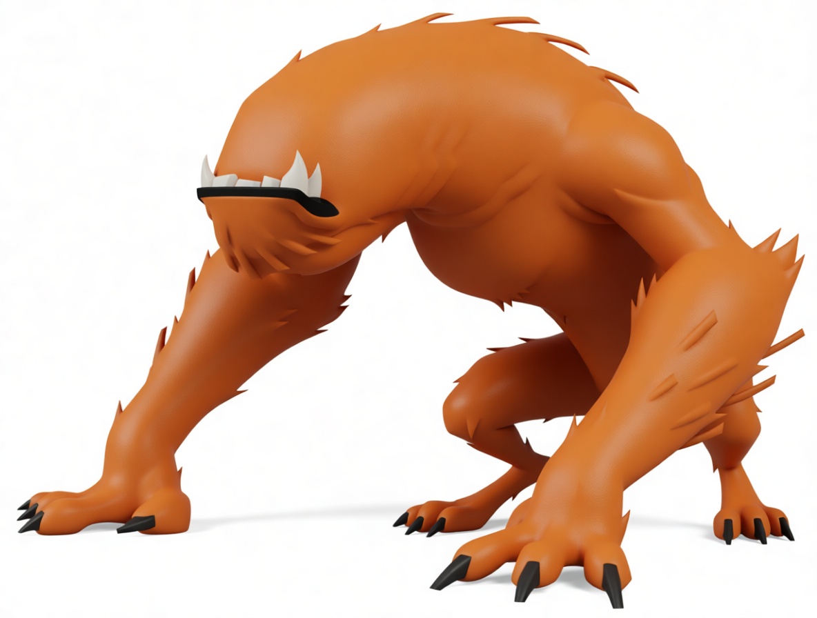 Beast Monster Figurine free 3D printable STL