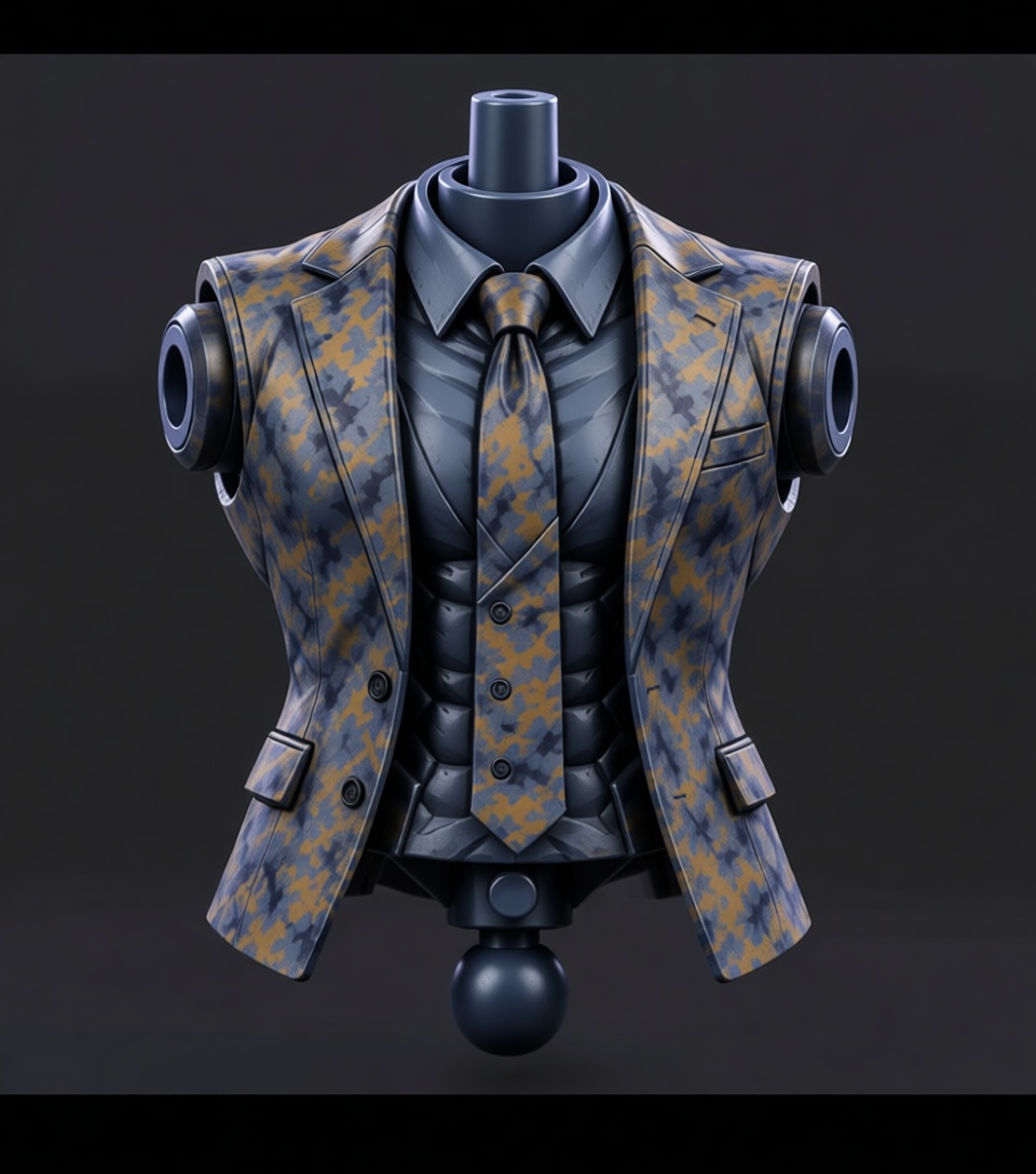 Stylized Suit Bust free 3D printable STL