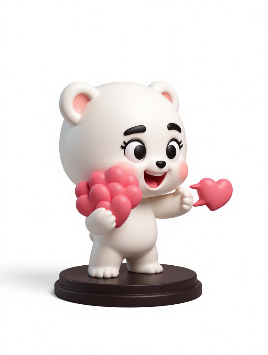 Cute Bear Figurine free 3D printable STL