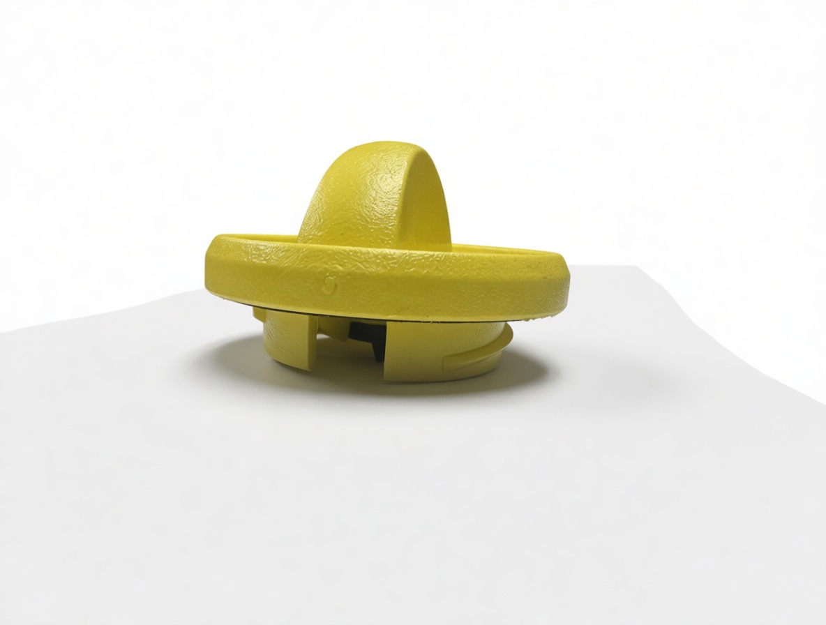 Yellow Spinning Top Model free 3D printable STL