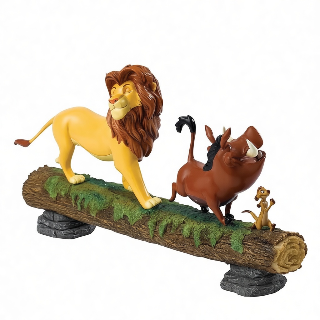 Lion King Figurine Set free 3D printable STL