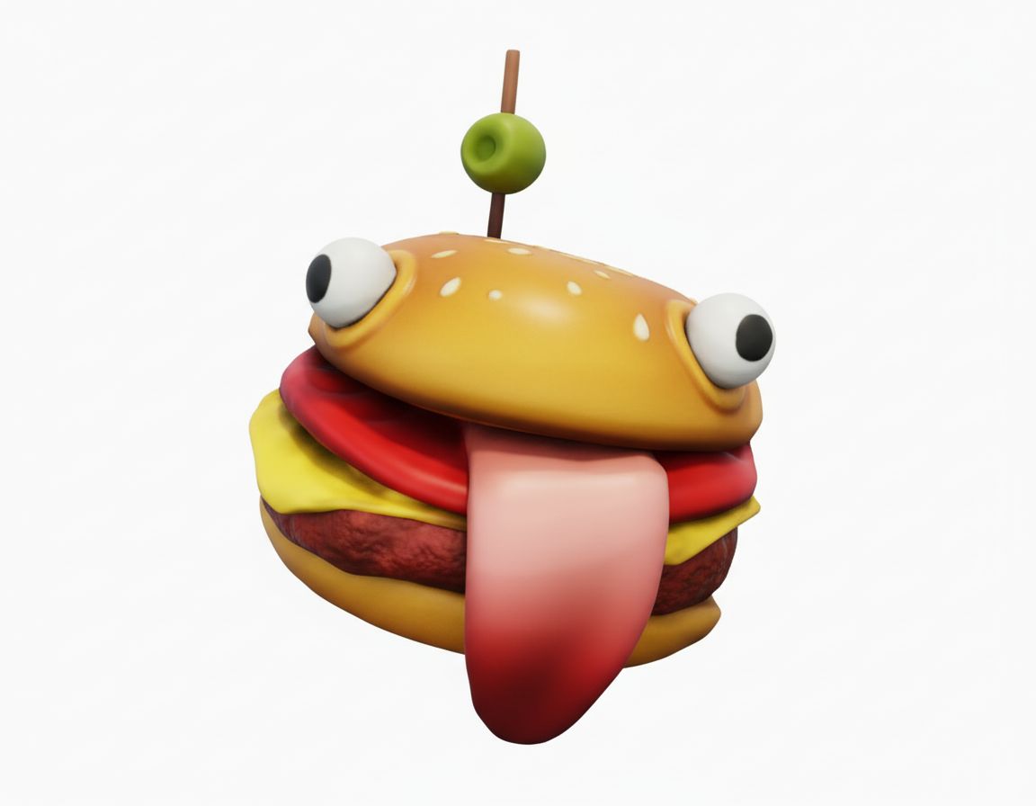 Goofy Burger Figurine free 3D printable STL