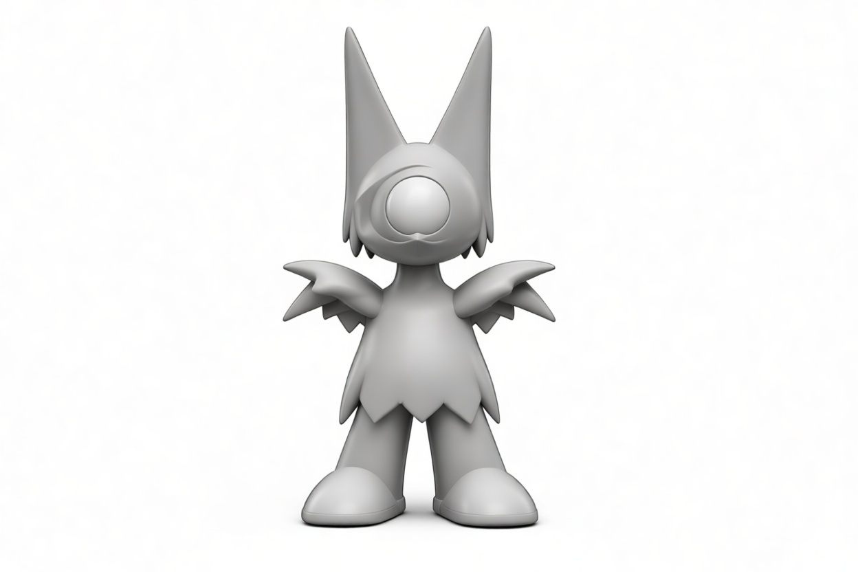 Batty Angel Figurine free 3D printable STL