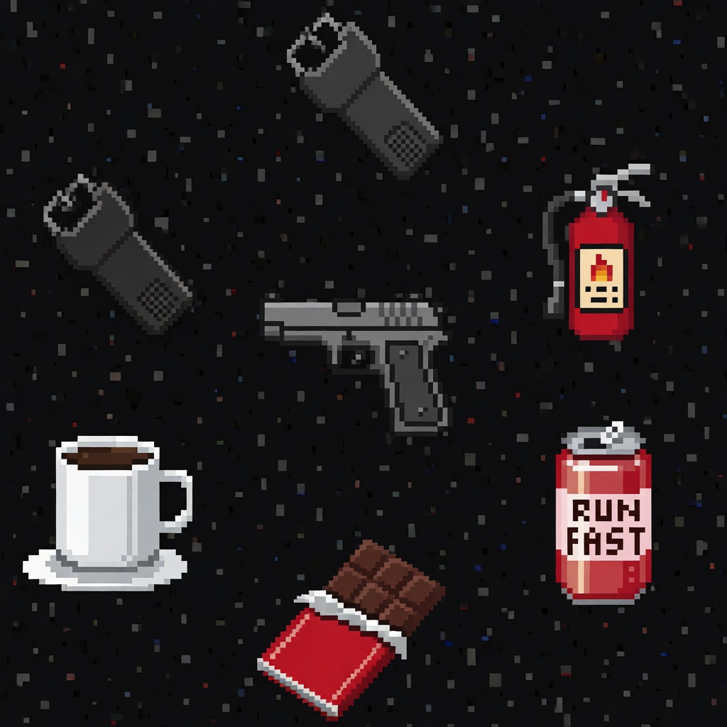 Pixel Gun Model free 3D printable STL