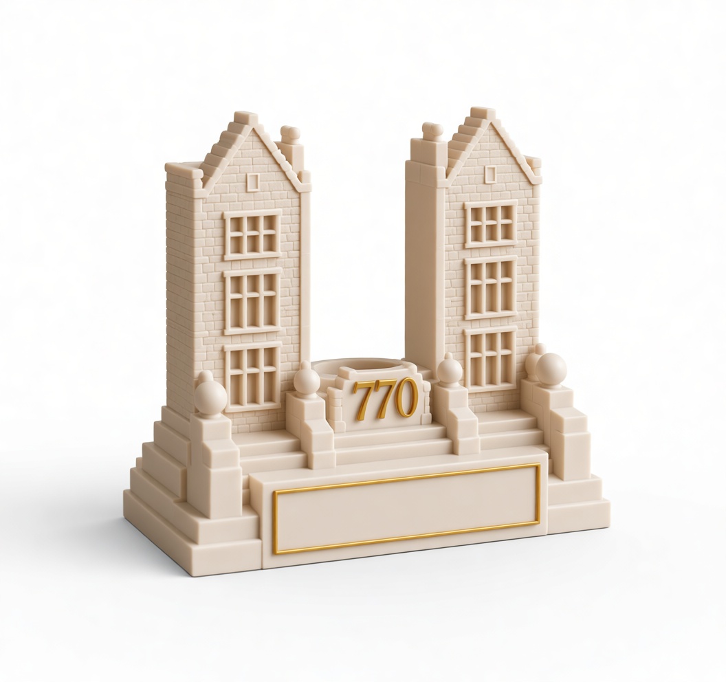 Townhouse Model Figurine free 3D printable STL