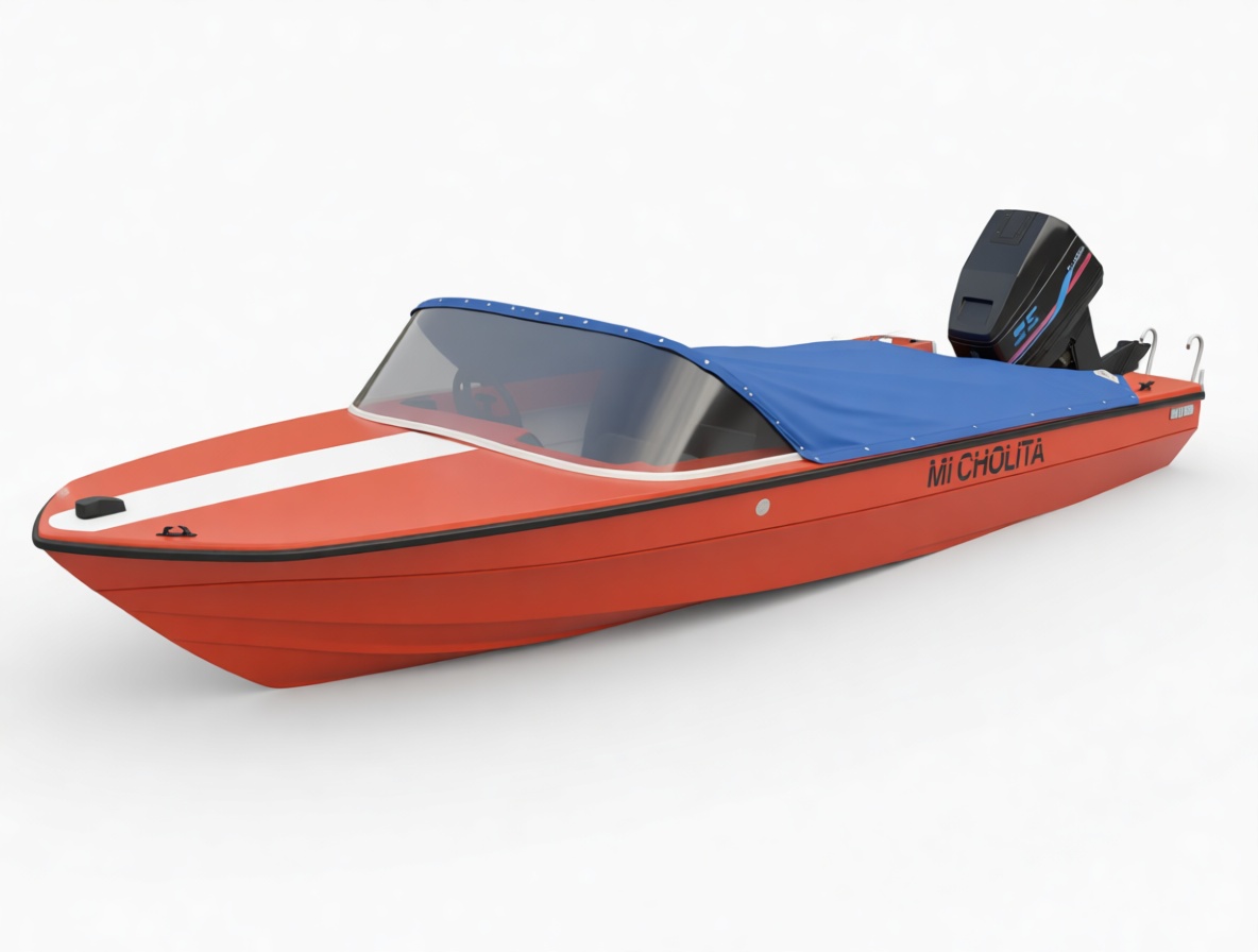 Mi Cholita Motorboat Model free 3D printable STL