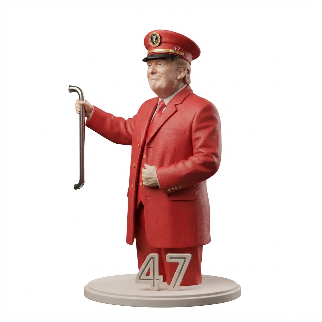 Donald Trump Statue free 3D printable STL