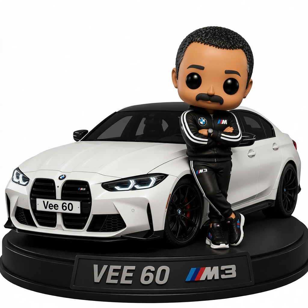 BMW M3 G80 Figurine free 3D printable STL