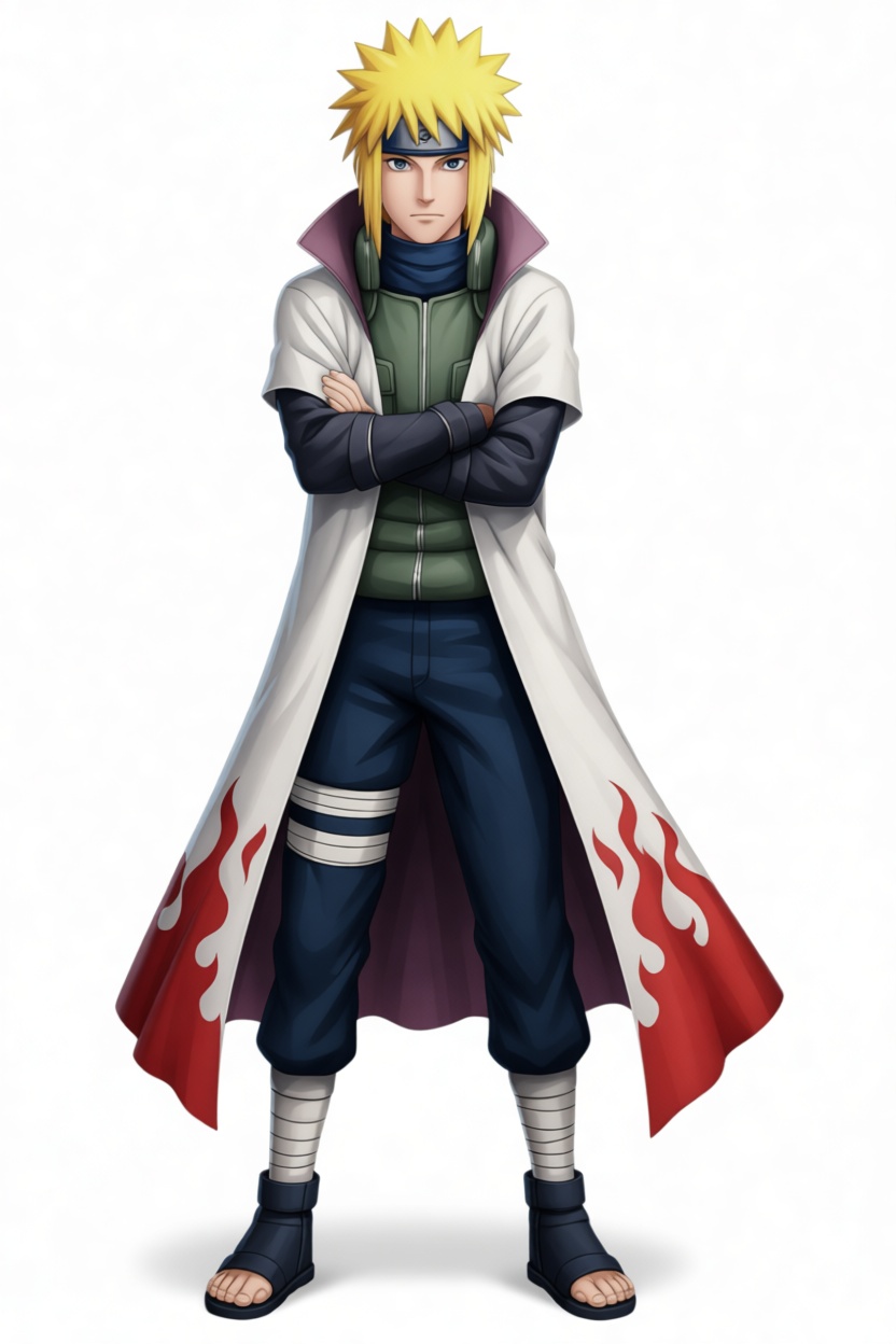 Minato Namikaze Figurine free 3D printable STL