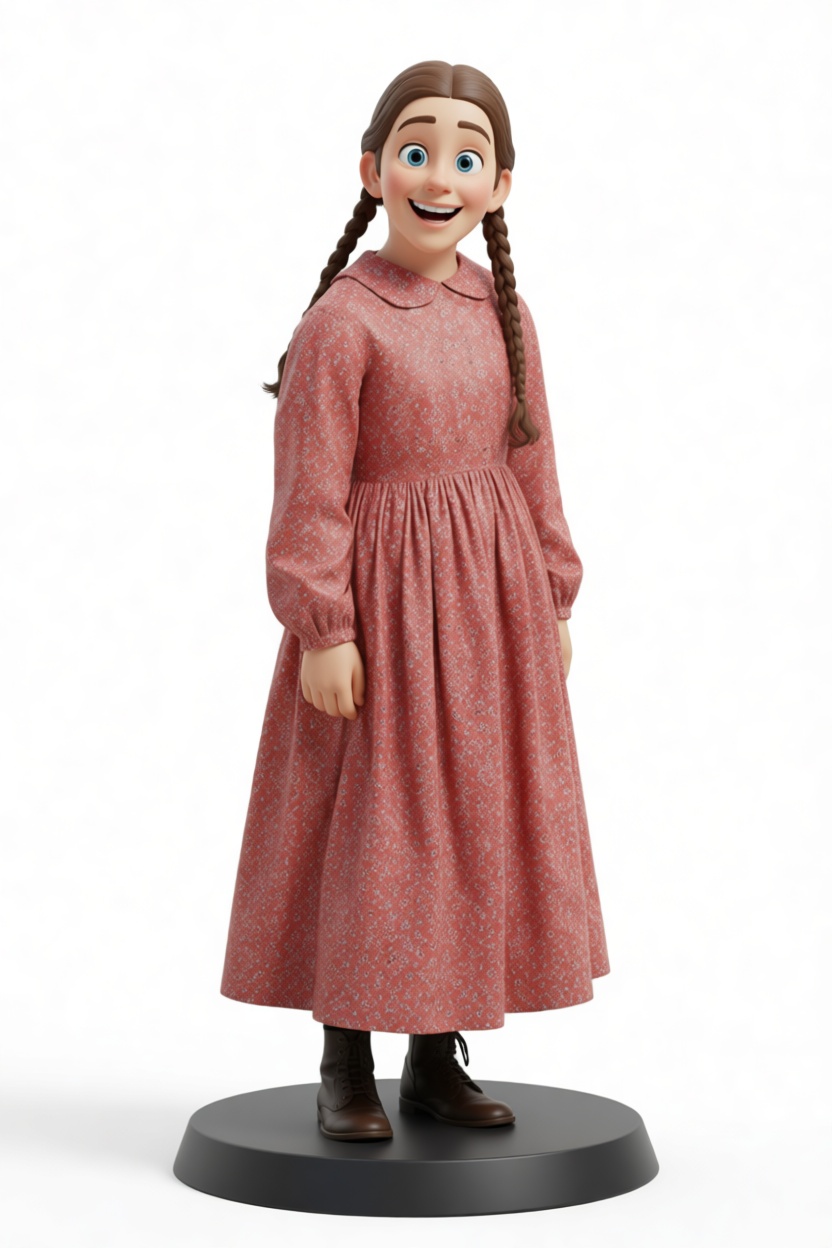 Anne Shirley Figurine free 3D printable STL