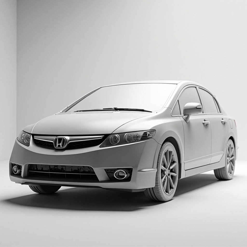 2011 Honda Civic Sedan Model free 3D printable STL