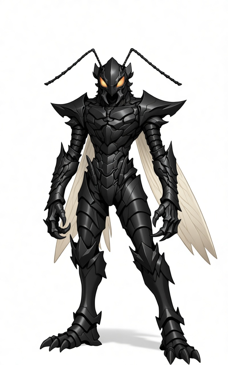 Black Mothman Figurine free 3D printable STL