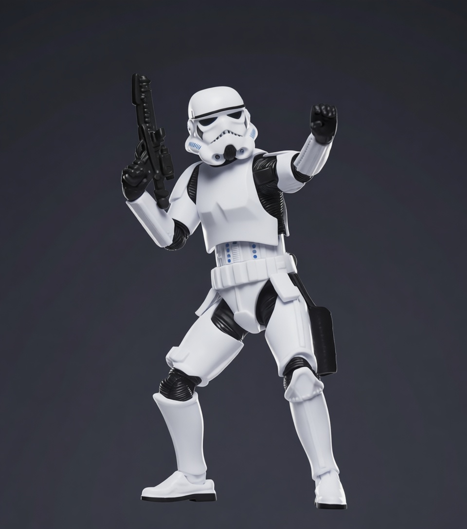 Stormtrooper Action Figure free 3D printable STL
