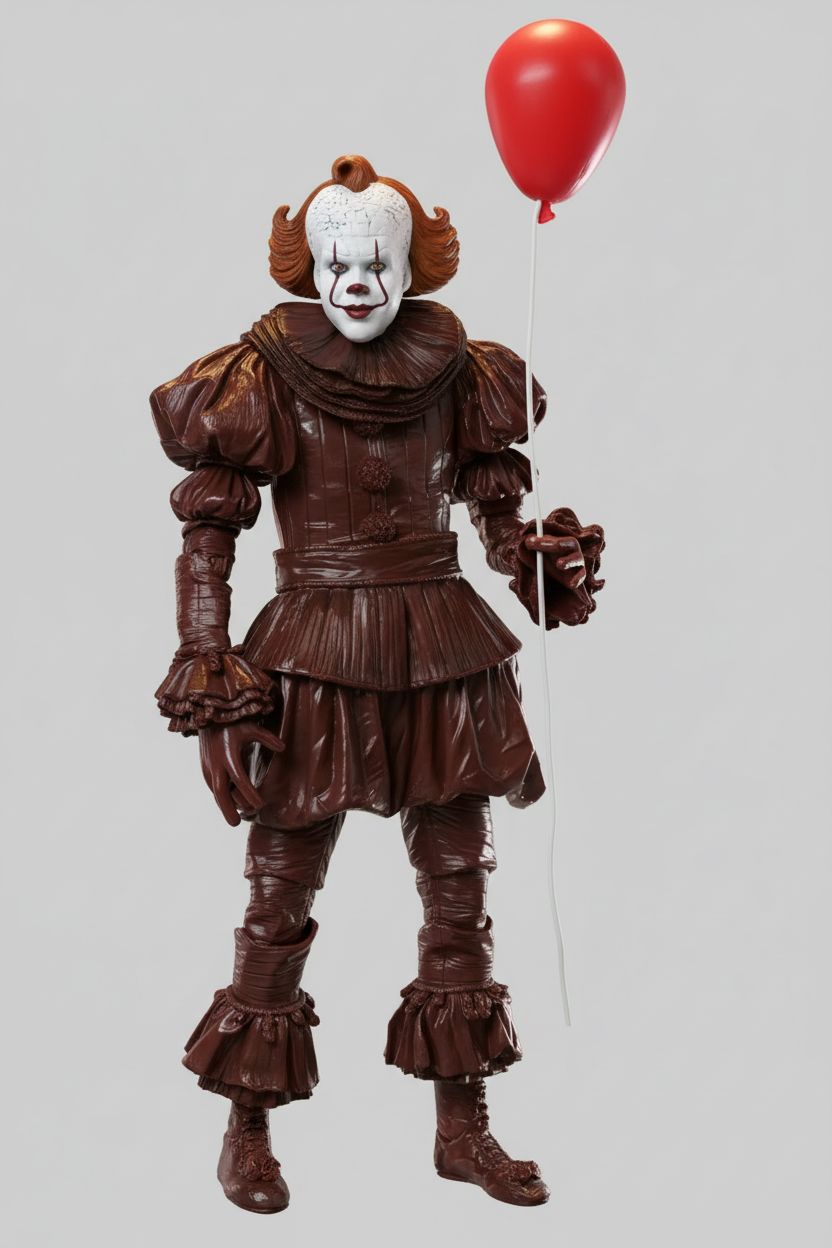 Pennywise Clown Figurine free 3D printable STL