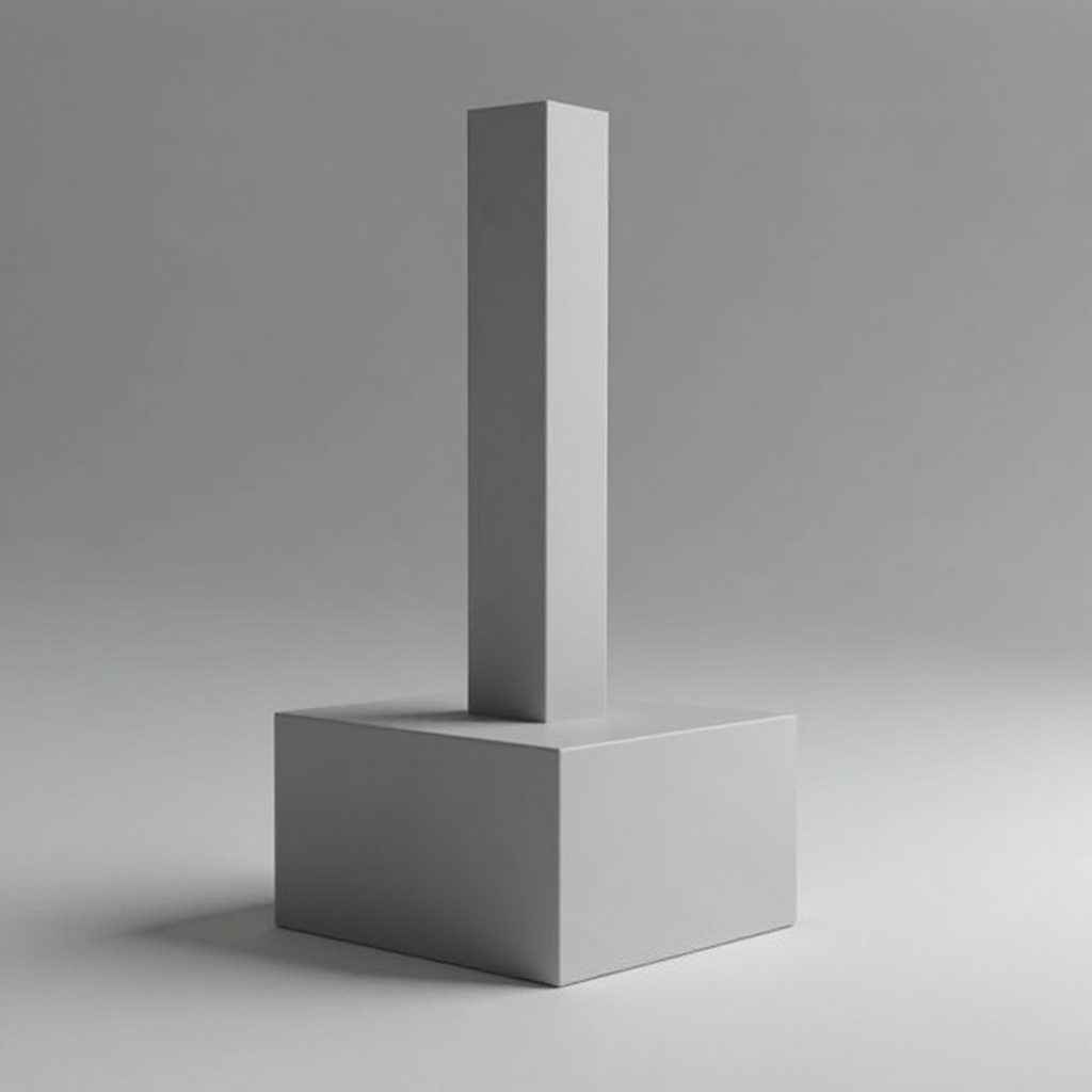 Orthogonal Stem Foundation Model free 3D printable STL