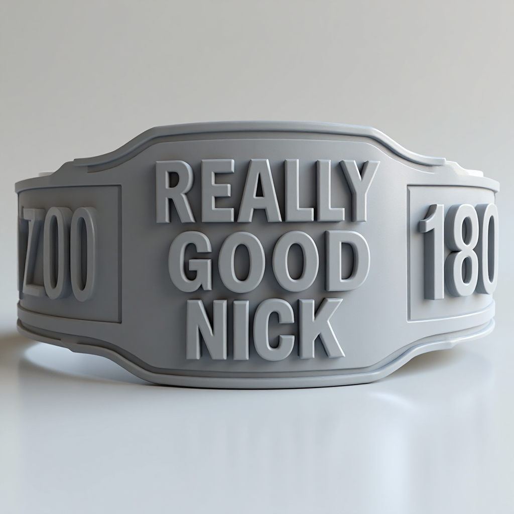 UFC Style Championship Belt free 3D printable STL