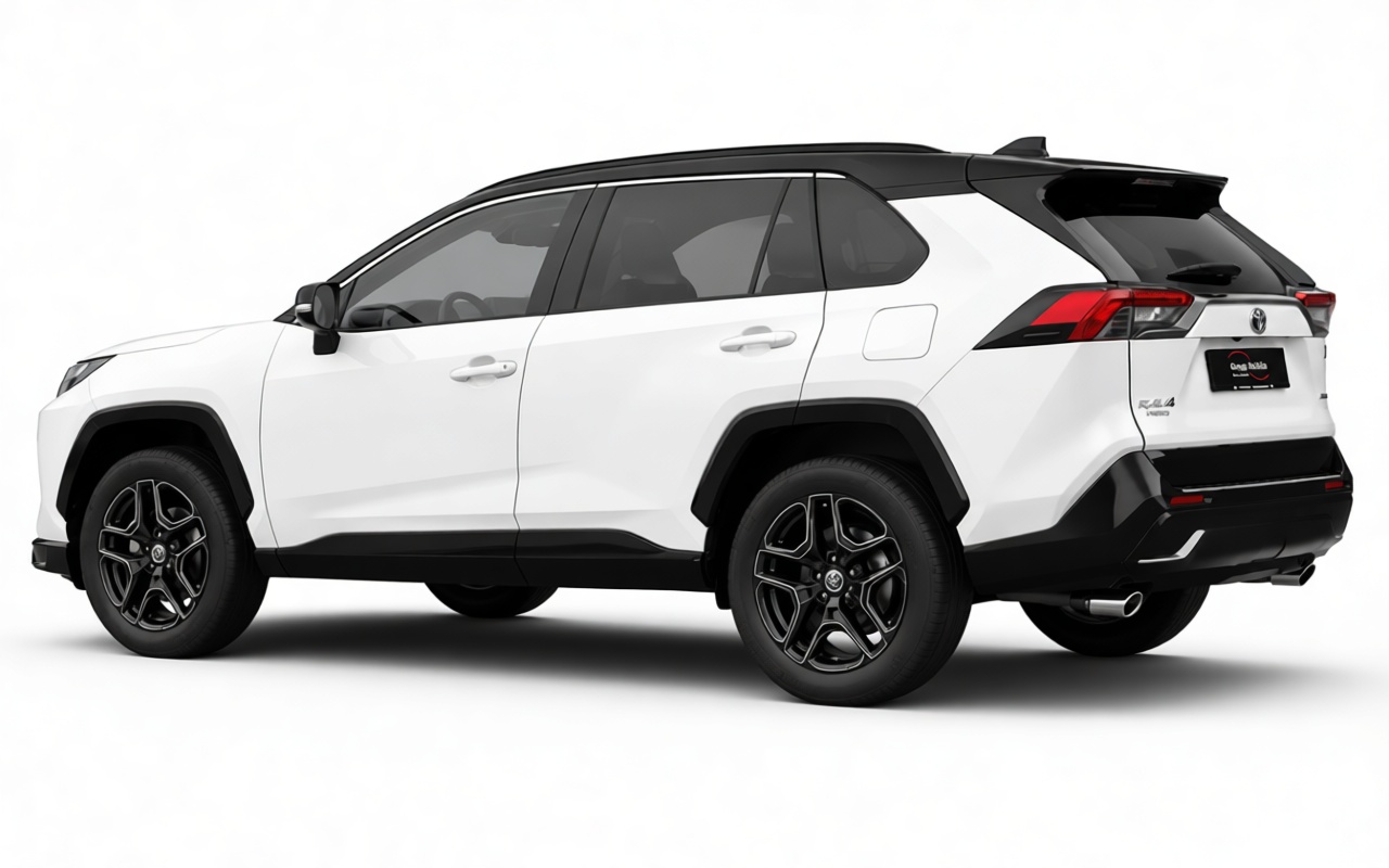 Toyota RAV4 Hybrid Model free 3D printable STL