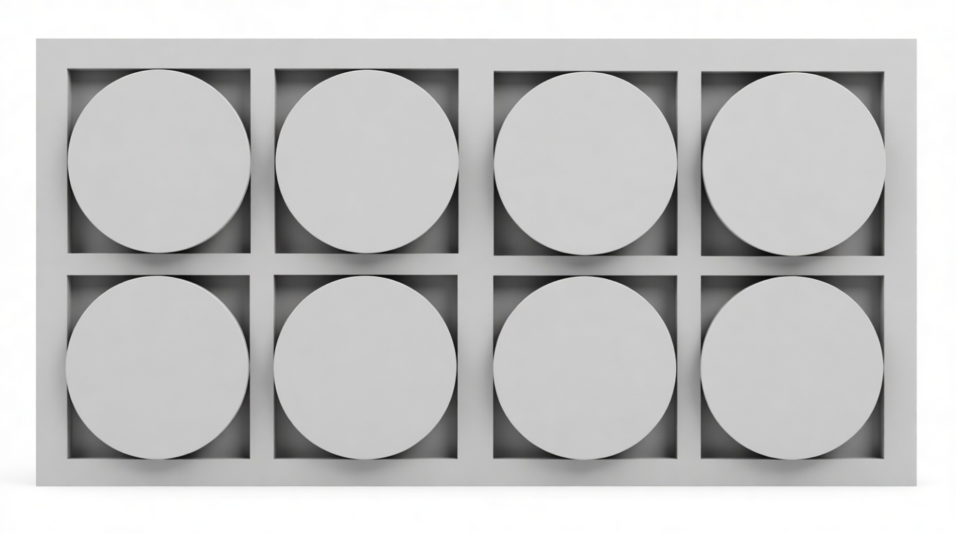 Circular Cookie Mold free 3D printable STL