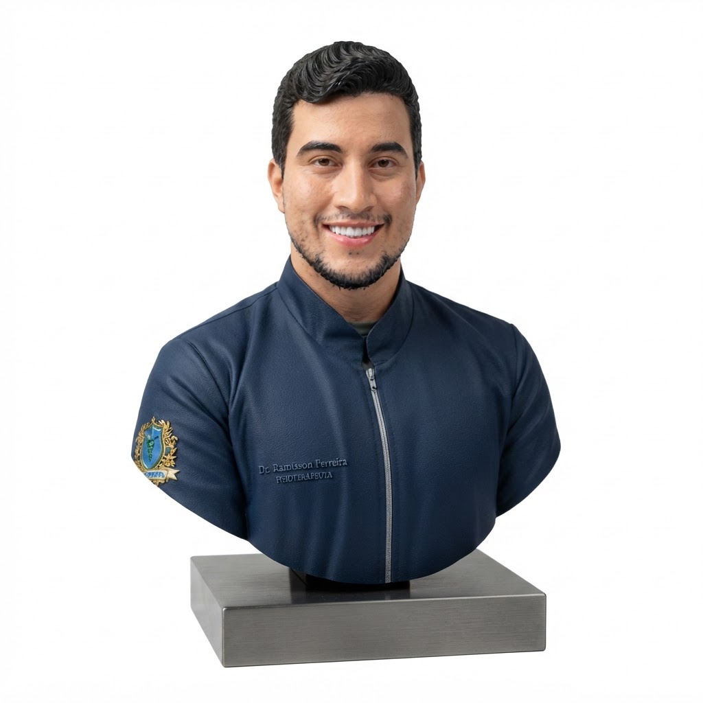 Custom Male Portrait Bust free 3D printable STL