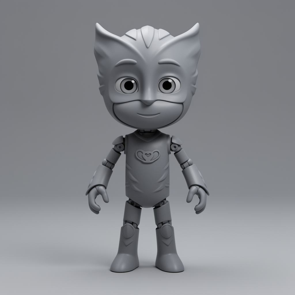 Owlette PJ Masks Figurine free 3D printable STL