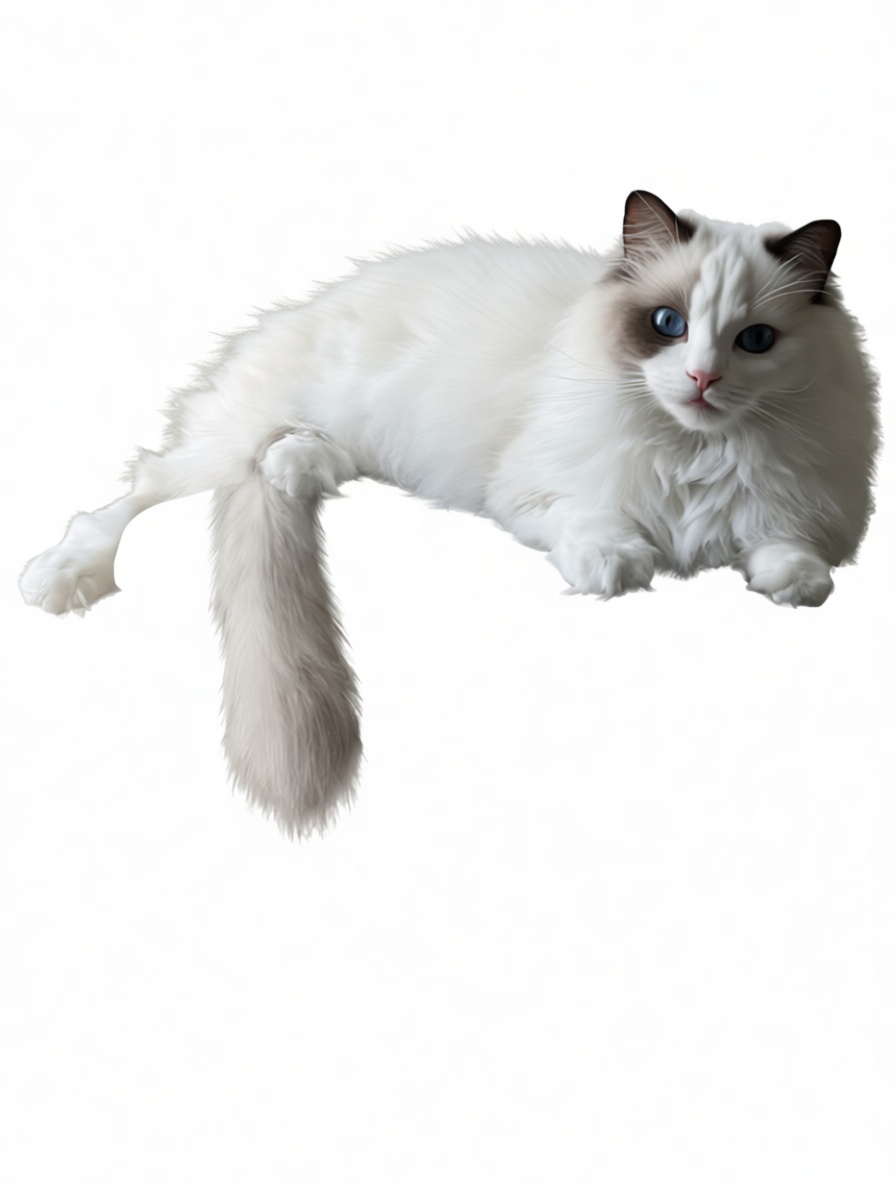 Ragdoll Cat Figurine free 3D printable STL