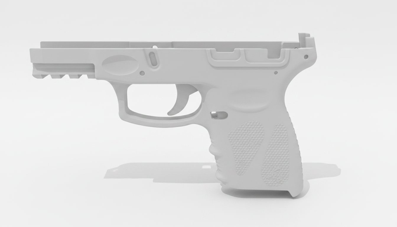 Smith & Wesson M&P Frame free 3D printable STL