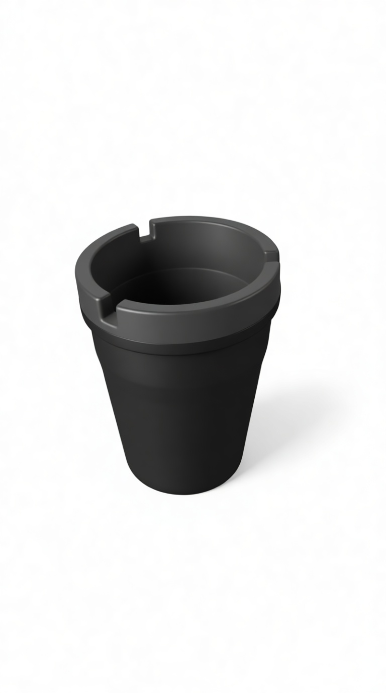 Round Ashtray Model free 3D printable STL