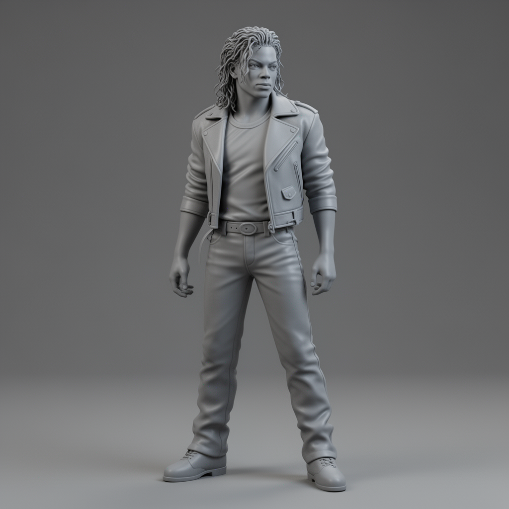 Michael Jackson Figurine - Free 3D Printable STL File