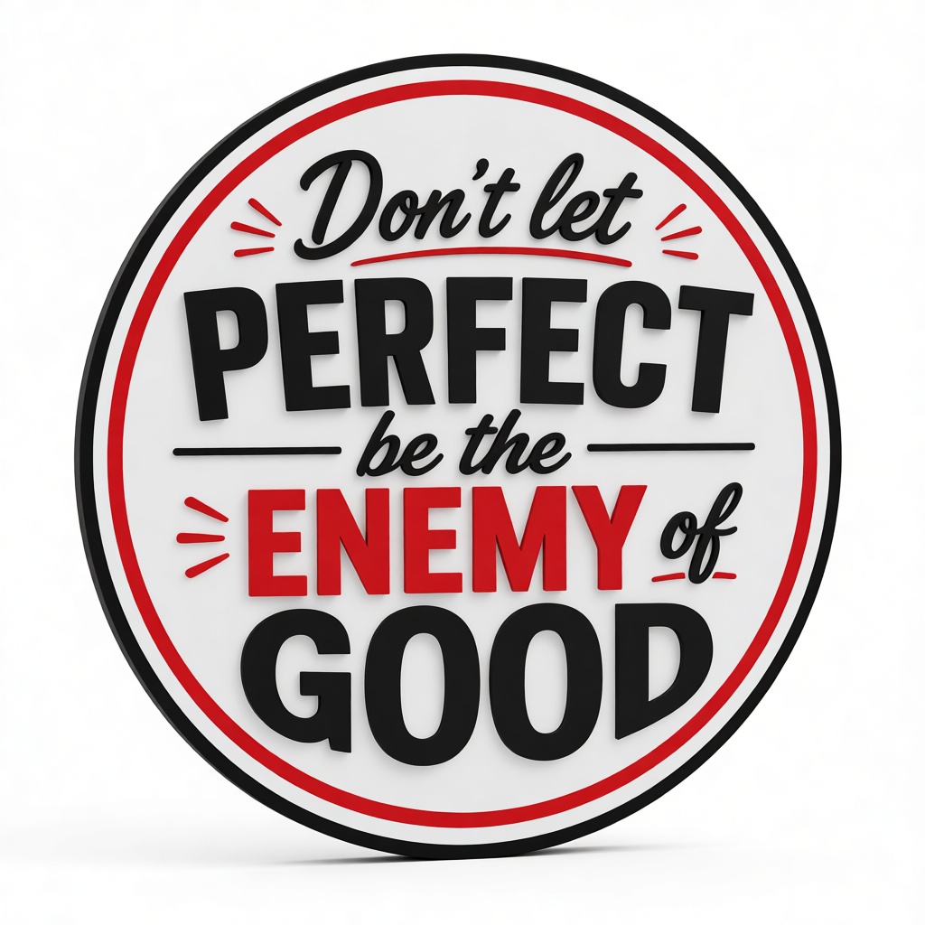 Perfect Enemy Sign free 3D printable STL