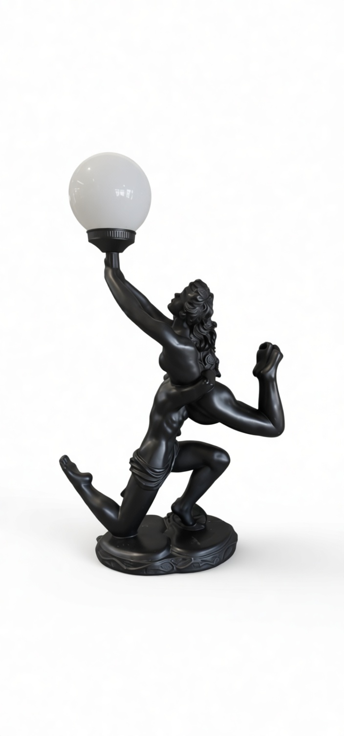 Art Deco Lamp Figurine free 3D printable STL