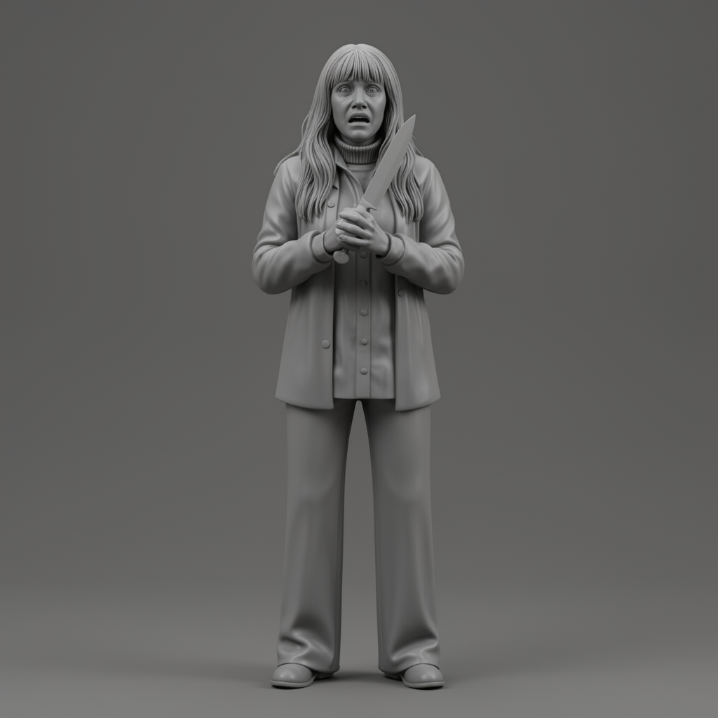 Shelly Duvall Figurine free 3D printable STL