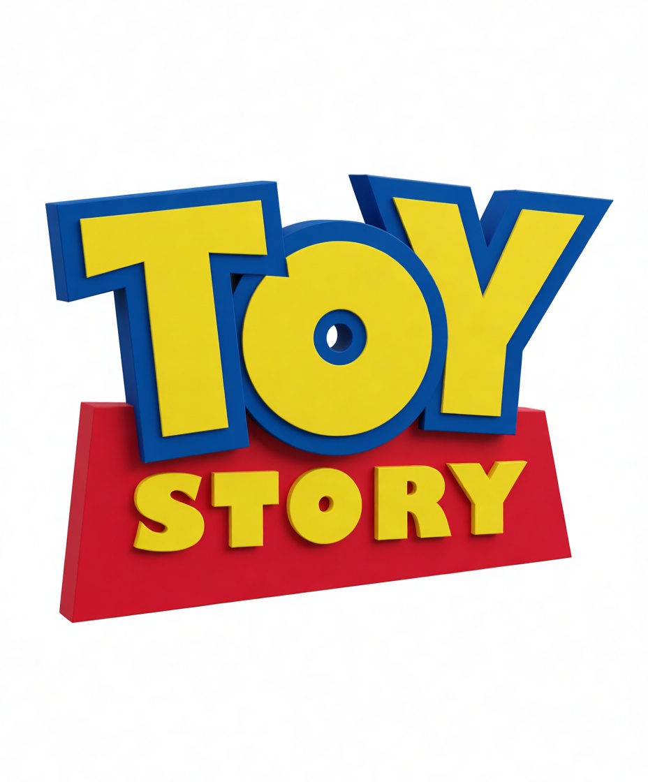 Toy Story Logo Model free 3D printable STL