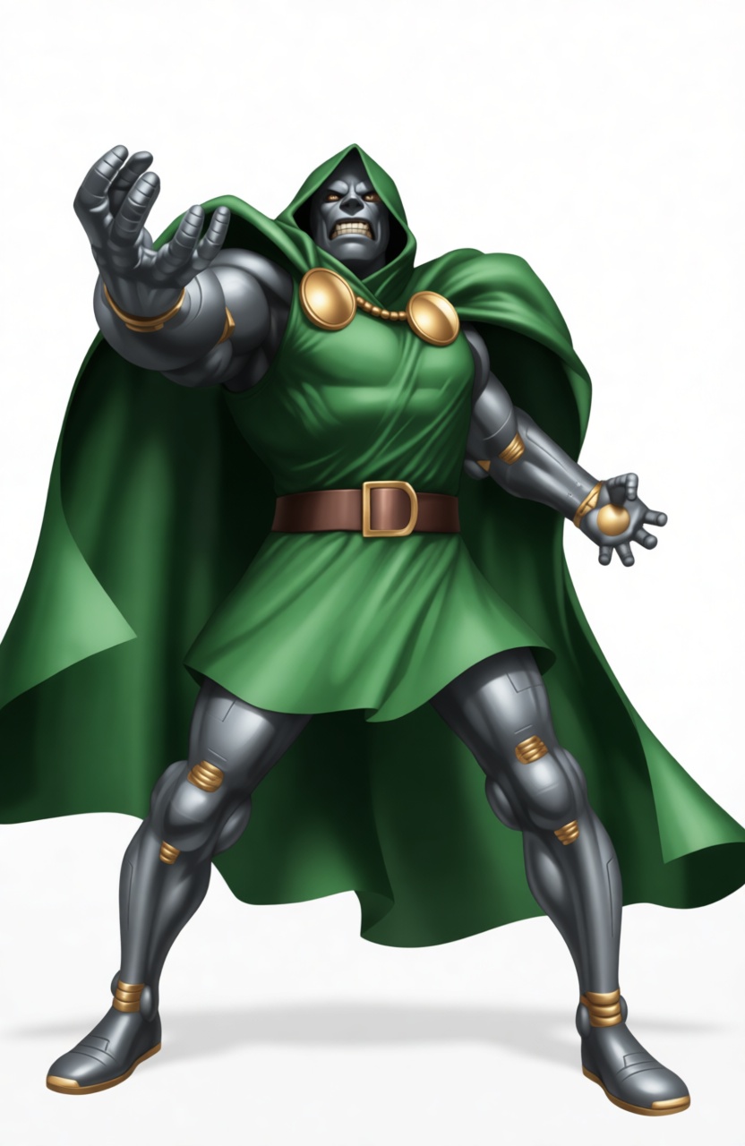 Doctor Doom Figurine free 3D printable STL