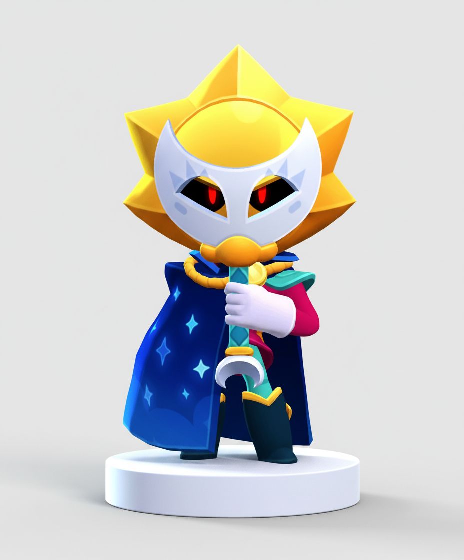 Magnus Character Figure free 3D printable STL