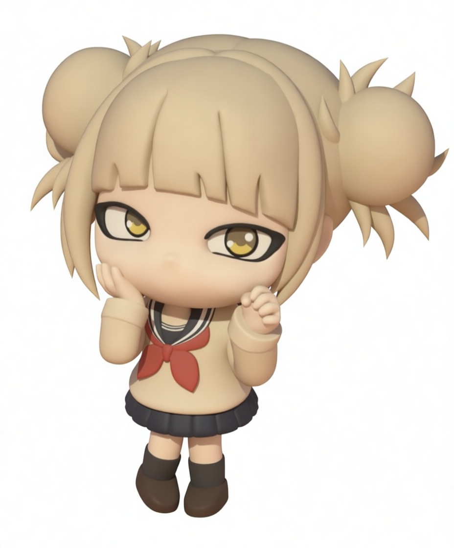 Toga Himiko Figurine free 3D printable STL