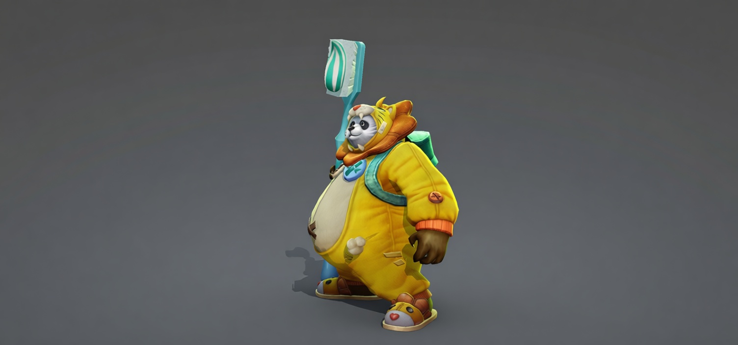Spunky Overwatch Figurine free 3D printable STL