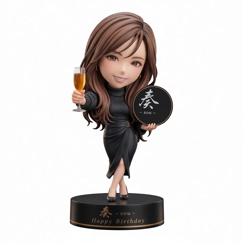 Sou Birthday Figurine free 3D printable STL