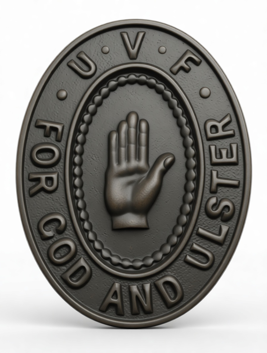 UVF Badge Emblem free 3D printable STL